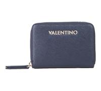 Valentino Monedero Zero Re Zip Around Wallet BLU Notte Azul Marino