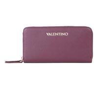 Valentino Monedero Zero Re Zip Wallet Prugna púrpura