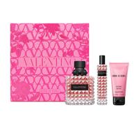 Valentino nacido en Roma Donna Gift Set (Parfum 3.4 Fl Oz + Body Wash 2.5 Fl Oz + 0.5 Fl oz)