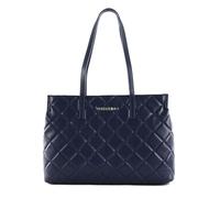 Valentino Bags Ocarina Bolsa shopping azul, imitación de cuero, mujer