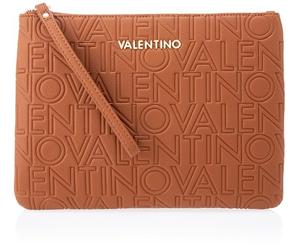 VALENTINO, Pansy (VBE8PG528), OGG BORS IN Mat TESSILI, Soft Cosmetic Case, Cuoio (Donna)