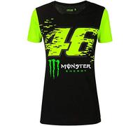 Valentino Rossi Camiseta Monster Energy 46,S,Negro,Mujer