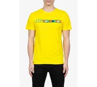 Valentino Rossi Camisetas Sun And Moon,Hombre,M,Amarillo