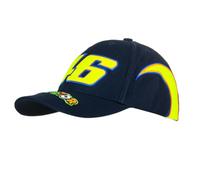 Valentino Rossi Gorra Sole Luna The Doctor Heritage VR46 Niño Moto GP Azul