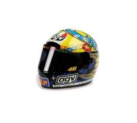 Valentino Rossi HELMET 1/5 VR46 MINI HELMETS,UNISEX,MULTI,One Size