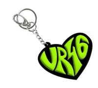 Valentino Rossi Llavero VR46 abanico, unisex, talla única, multi, multicolor, Talla única