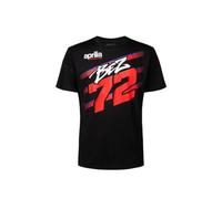 Valentino Rossi Marco Bezzecchi 72 Aprilia, camiseta infantil, color negro, Negro , 11-12 ans, Ropa deportiva
