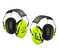 Valentino Rossi Orejeras Línea VR46 WRT,Unisex,Talla única,Amarillo Fluo