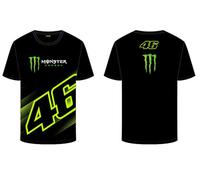 Valentino Rossi T-Shirt VR46 Monster Dual,Man,Black,XL