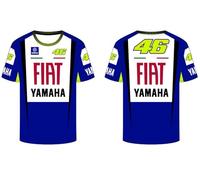 Valentino Rossi T-Shirt Yamaha Heritage,Man,Royal Blue,M