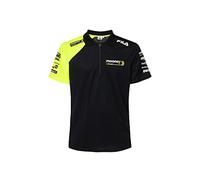 Valentino Rossi VR/46 Riders Academy Camisa de Entrenamiento Riders Academy Fila,Unisex,XL,Negro