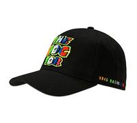 Valentino Rossi VR46 - Gorra para adulto, talla única, color negro