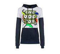 Valentino Rossi VR46 The Doctor Street Official MotoGP Mujer Sudadera con Capucha - Blanco - XS