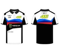 Valentino Rossi Vr46 Wrt Line Polo, Multicolor, X-Large Unisex Adulto