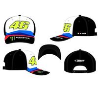 Valentino Rossi Vr46 Wrt Line Sombrero, Multicolor, Talla única para Hombre