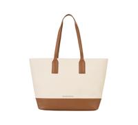 VALENTINO Shopper marrón / blanco natural One Size marrón / blanco natural