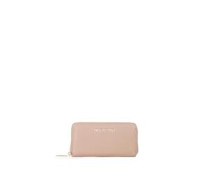 Valentino Stereo Re Zip Around Wallet Beige
