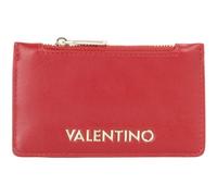 Valentino Tarjetero Clio Re Zip Around Wallet Rubino Rojo