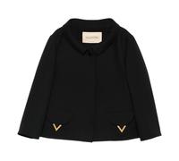 Valentino - Vlogo Signature Wool Jacket - Jackets - Mujer - Negro - M -