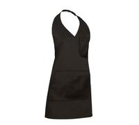 Valento Delantal con Peto, Multibolsillos y Cuello de Pico Bistro