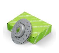 Valeo 1x Disco de Freno Revestido 672788, Eje Delantero