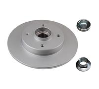 Valeo 1x Disco de Freno Revestido 675408, Eje Trasero