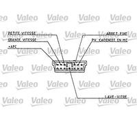 Valeo 251277 Conmutador en la columna de dirección