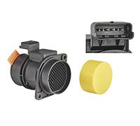 VALEO 253702 Medidor de la masa de aire Número de pines: 6 Tipo de enchufe: RECTANGULAR Sensor de temperatura de aire integrado: YES Tipo de montaje: SIEMENS