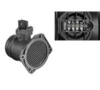VALEO 253736 Medidor de la masa de aire Número de pines: 5 Tipo de enchufe: D SHAPE Sensor de temperatura de aire integrado: YES Tipo de montaje: BOSCH