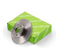 Valeo 2x Discos de Freno Aceitados 186130, Eje Delantero | Discos Macizos, Calidad Valeo, Probados para Garantizar una Durabilidad y un Rendimiento Óptimos
