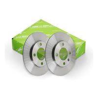 Valeo 2x Discos de Freno Aceitados 186599, Eje Delantero