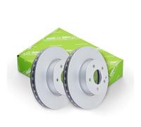 Valeo 2x Discos de Freno Revestidos 673331, Eje Delantero