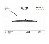 Valeo 574734 Escobilla para Toyota Honda Lexus Kia Jeep Mitsubishi Hyundai