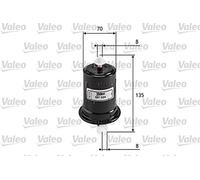 Valeo 587024 Filtro Gasolina