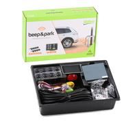 VALEO 632202 - Sistema de Ayuda al Aparcamiento - Kit Beep&Park: 8 Sensores + 1 Pantalla LCD - Instalación Delantera y Trasera