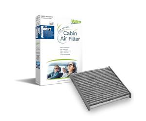 VALEO-715695-Filtro, aire habitáculo-PROTECT - Filtro antipolen con carbón activado - Protección contra el polen, el polvo, las bacterias, los gases y los malos olores