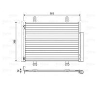 VALEO-814418-Condensador, aire acondicionado-Sistema de Clmatización Valeo - Condensadores elevadas prestaciones -