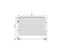 VALEO-822597-Condensador, aire acondicionado-Sistema de Clmatización Valeo - Condensadores elevadas prestaciones -