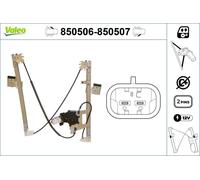 VALEO 850506 eléctrico Elevalunas para FORD FOCUS (DAW, DBW) FOCUS Kombi (DNW)