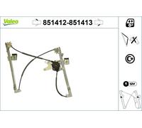 VALEO 851412 eléctrico Elevalunas para VW Golf III Cabrio (1E7)