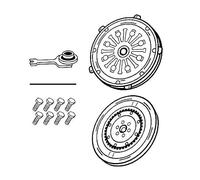 VALEO-855308-Kit de embrague-EXTERIOR DE LA TAPA DEL volante: 263, CON TAPA: YES, CON DISCO: YES, PRESENCIA DEL VOLANTE: DUAL MASS FLYWHEEL