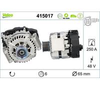 VALEO Alternador arrancador para AUDI: A3 (Ref: 415017)