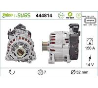 VALEO Alternador arrancador para NISSAN: X-Trail (Ref: 444814)