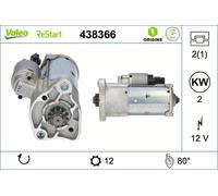 VALEO Alternador arrancador para VOLKSWAGEN: Crafter, Amarok & MAN: TGE (Ref: 438366)