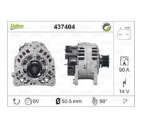 VALEO Alternador Generador 90A 14V 4-Puntos para VW Caddy II Golf IV Polo