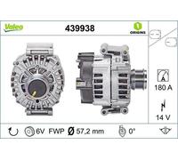 VALEO Alternador para AUDI: A6, A7 & PORSCHE: Macan (Ref: 439938)