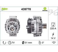 VALEO Alternador para MERCEDES-BENZ LS L, Classe ML (Ref: 439770)
