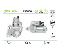 VALEO Anlasser Starter 12 V 2 kW 12 Dientes 12V Citroën C3