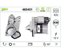 VALEO Arrancador Starter 0.8 kW Para Dacia Sandero II Logan MCV Renault Clio IV