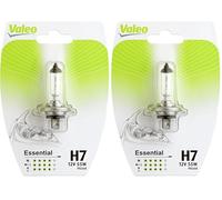 Valeo Bombilla halógena ESSENTIAL 32008 H7 55W (x1) (Paquete de 2)